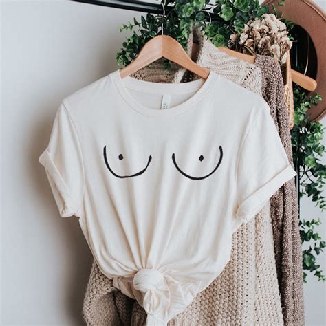 boobs in tshirt|Boobies Breasts Outline T Shirt .